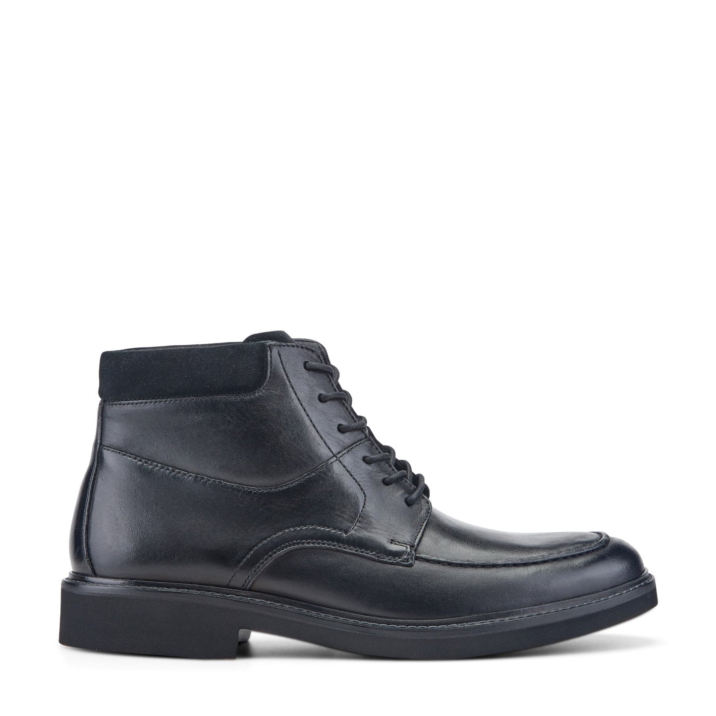 Rockport Macklin Moc Toe Lace-Up Leather Boots